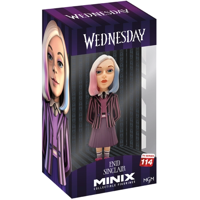 wednesday - enid sinclaire - tv series 114 - minix collectible figurines: 5