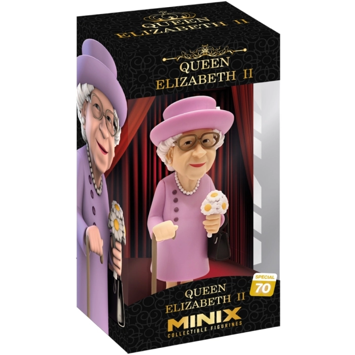 queen elizabeth - special 70 - minix collectible figurines