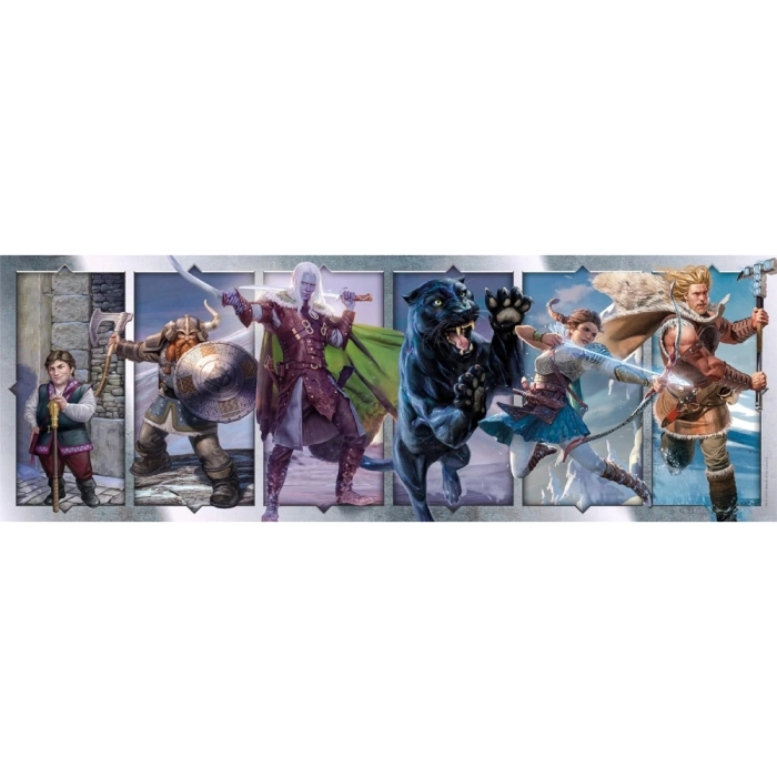 panorama - dungeons & dragons - puzzle 1000 pezzi