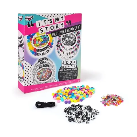 set crea i tuoi braccialetti - alphabet bead