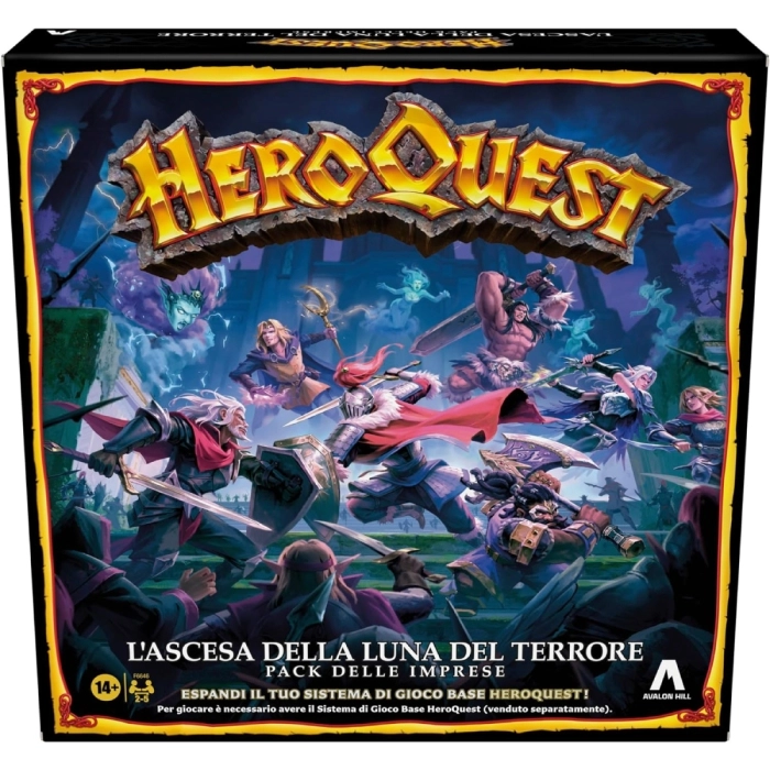 heroquest - l'ascesa della luna del terrore