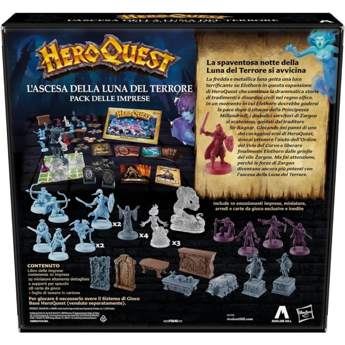 heroquest - l'ascesa della luna del terrore