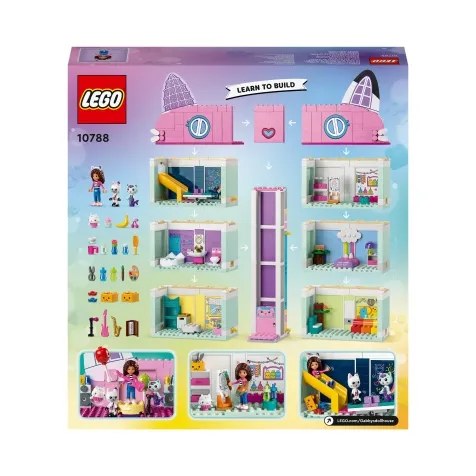 GABBY'S DOLLHOUSE, PLAYSET CASA DELLE BAMBOLE DI GABBY, GIOCHI GABBY'S  DOLLHOUSE PER BAMBINI DAI 3 ANNI IN SU