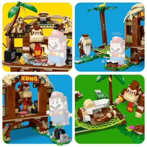 71424 - pack di espansione casa sull'albero di donkey kong: 5