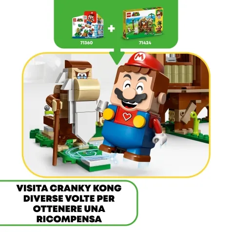 71424 - pack di espansione casa sull'albero di donkey kong: 9