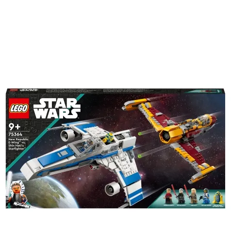 75364 - e-wing della nuova repubblica vs. starfighter di shin hati