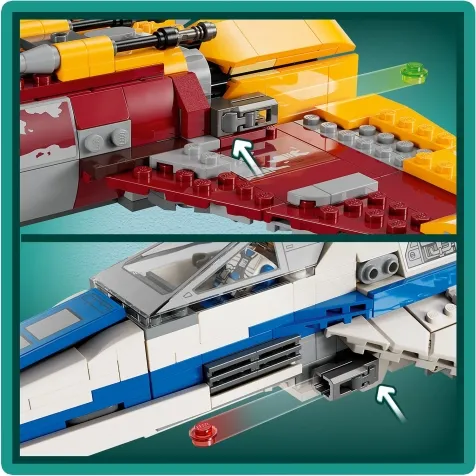 75364 - e-wing della nuova repubblica vs. starfighter di shin hati: 10