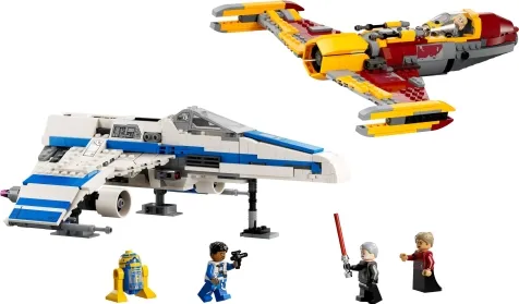 75364 - e-wing della nuova repubblica vs. starfighter di shin hati: 3
