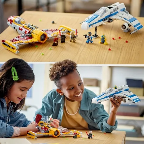 75364 - e-wing della nuova repubblica vs. starfighter di shin hati: 8
