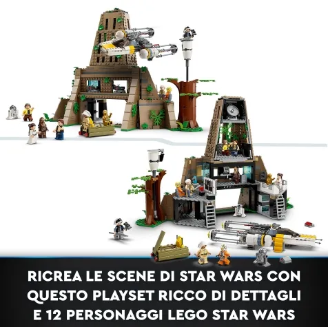 75365 - base ribelle su yavin 4: 12