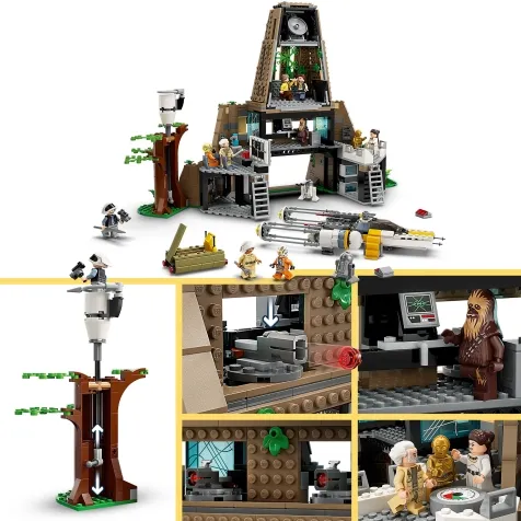 75365 - base ribelle su yavin 4: 5