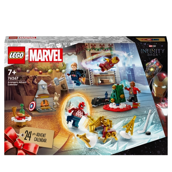 76267 - calendario dell'avvento lego super heroes marvel 2023