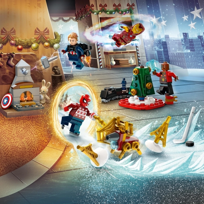 76267 - calendario dell'avvento lego super heroes marvel 2023