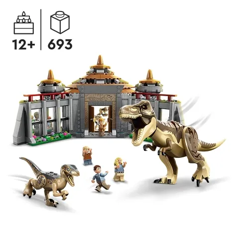 76961 - centro visitatori: l’attacco del t. rex e del raptor