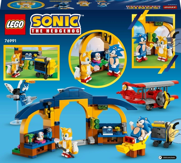76991 - laboratorio di tails e aereo tornado: 1