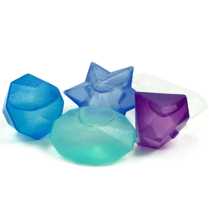 cubetti di ghiaccio riutilizzabili - shining gems