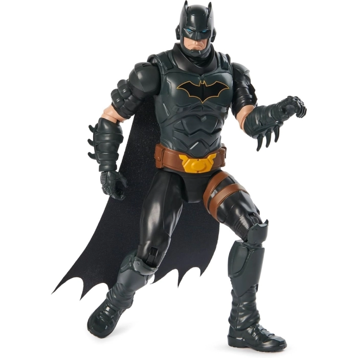 dc comics - batman armatura grigia - personaggio snodabile 30cm