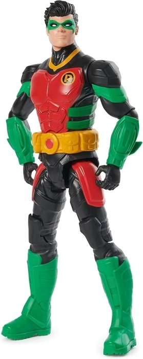 dc comics - robin con armatura - personaggio snodabile di 30cm: 2