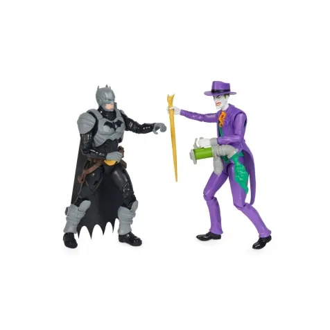 dc comics - batman adventures - battle pack batman vs joker - personaggio snodabile 30cm