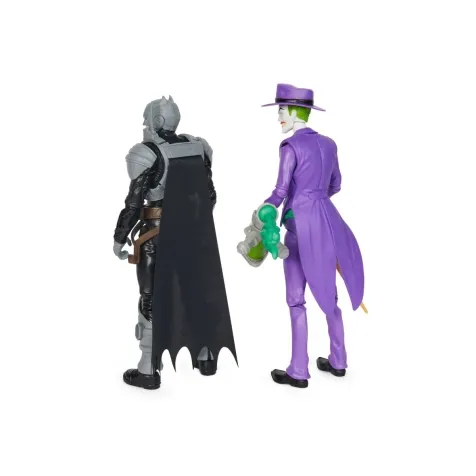 dc comics - batman adventures - battle pack batman vs joker - personaggio snodabile 30cm