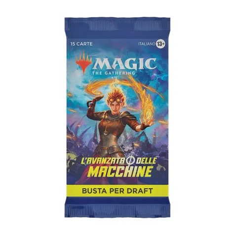 magic the gathering - l'avanzata delle macchine - busta per draft
