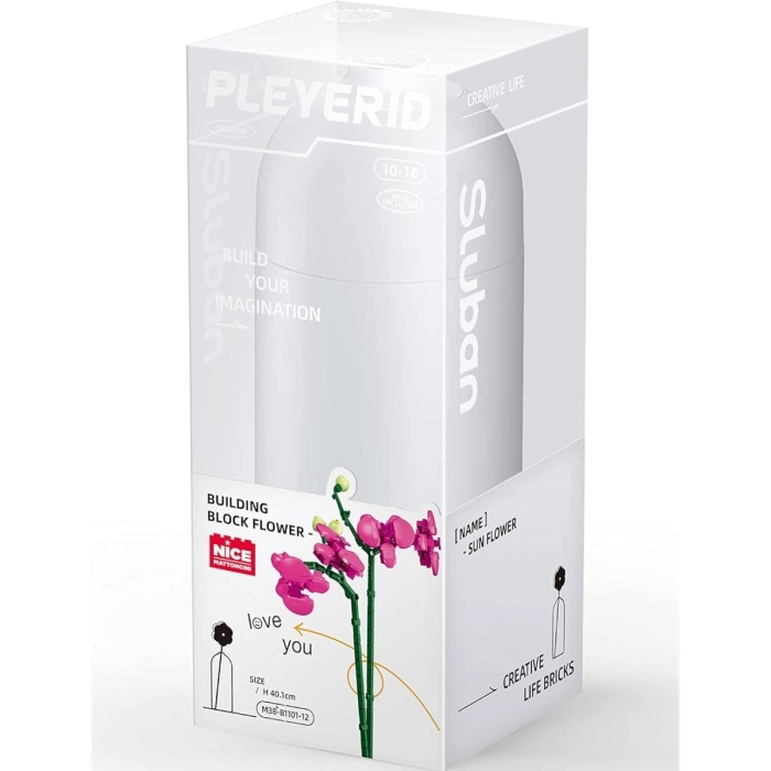 butterfly orchid  con vaso - 253 pezzi