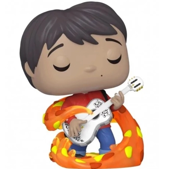 disney pixar: coco - miguel with guitar - funko pop 1237 cartoomics 2022 exclusive