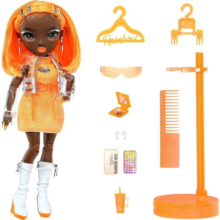 rainbow high - michelle st. charles - s23 fashion doll 30cm: 2