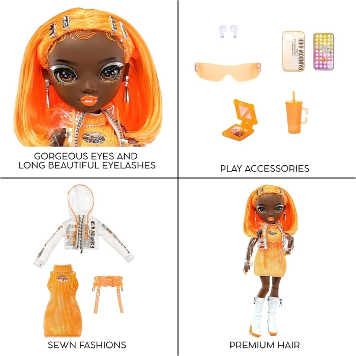 rainbow high - michelle st. charles - s23 fashion doll 30cm: 5