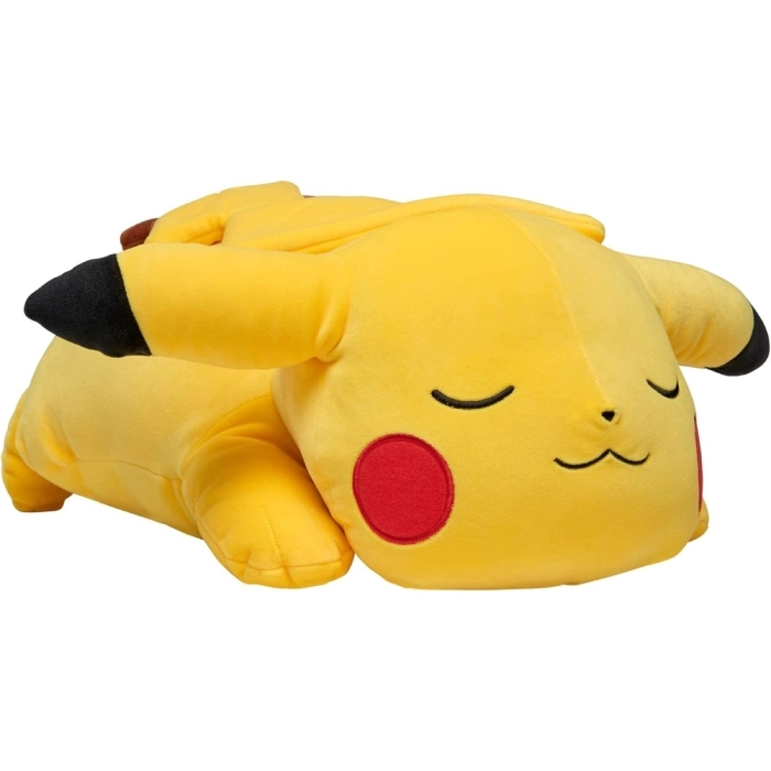 pokemon sleeping pikachu - peluche 45cm