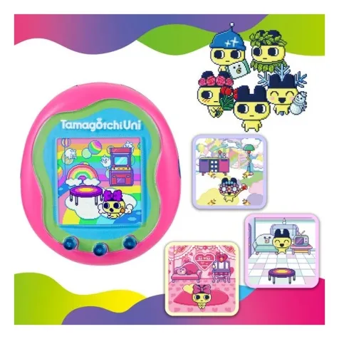 tamagotchi uni original - rosa