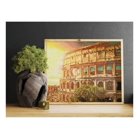 roman colosseum - diamond dotz intermediate dd10.070 52x42cm