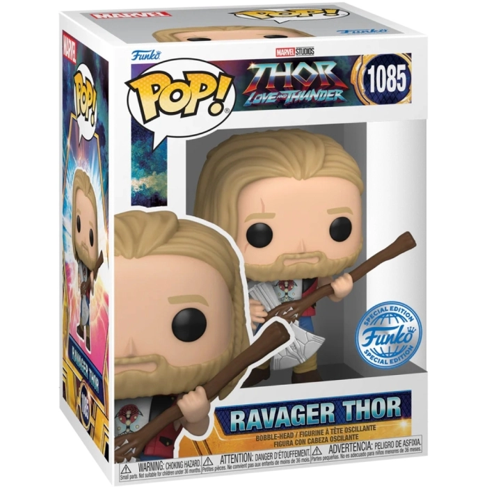 marvel: thor love and thunder - ravager thor 9cm - funko pop 1085