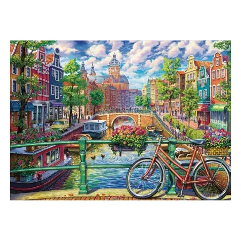 amsterdam canal - puzzle 1000 pezzi