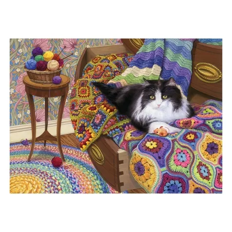 comfy cat - puzzle 1000 pezzi