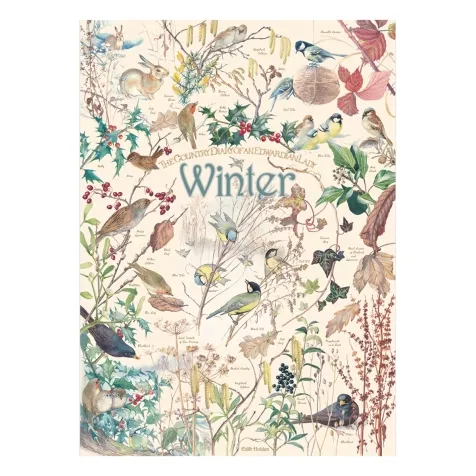 country diary: winter - puzzle 1000 pezzi