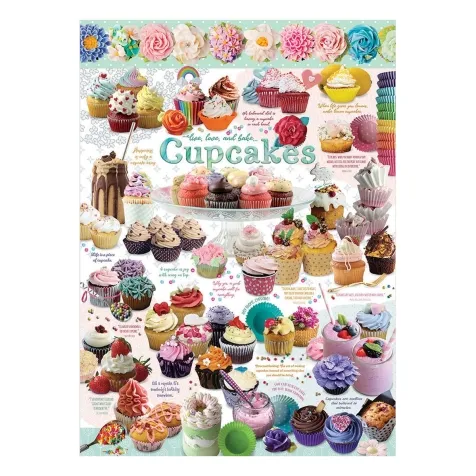 cupcake time - puzzle 1000 pezzi