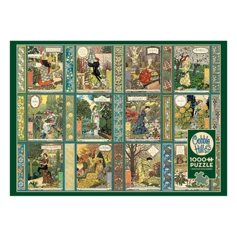 jardiniere: a gardener's calendar - puzzle 1000 pezzi