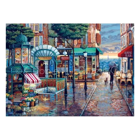 rainy day stroll - puzzle 1000 pezzi