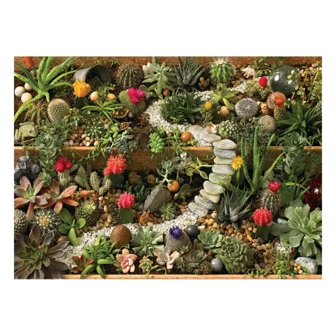 succulent garden - puzzle 1000 pezzi