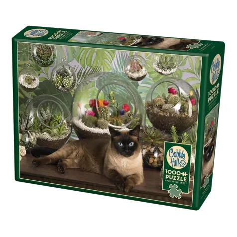 terrarium cat - puzzle 1000 pezzi