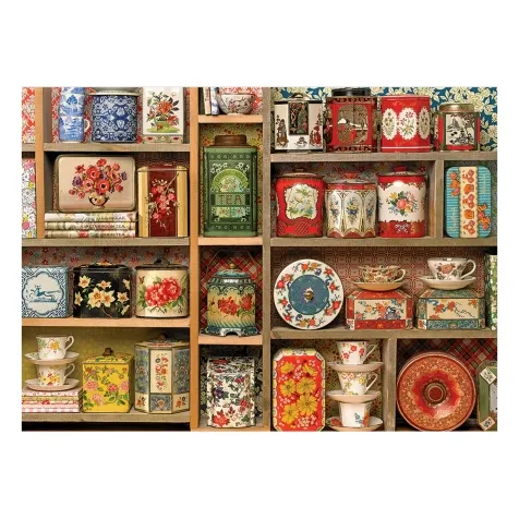 vintage tins - puzzle 1000 pezzi