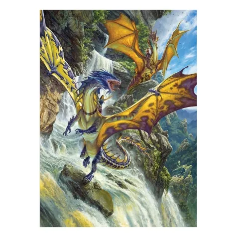 waterfall dragons - puzzle 1000 pezzi 