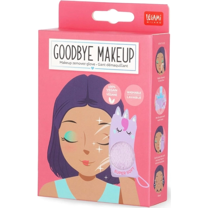 guanto struccante - goodbye makeup - unicorn