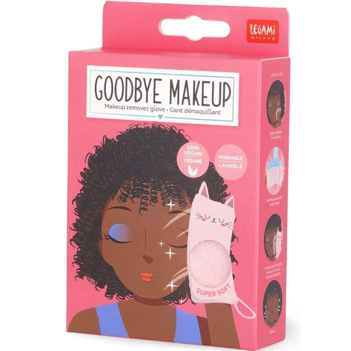 guanto struccante - goodbye makeup - kitty