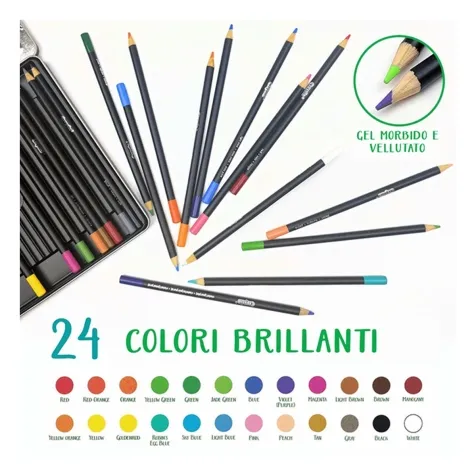 crayola signature - 24 matite colorate