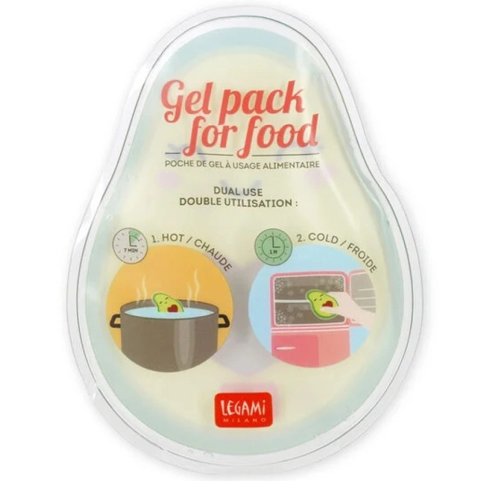 gel pack for food - avocado