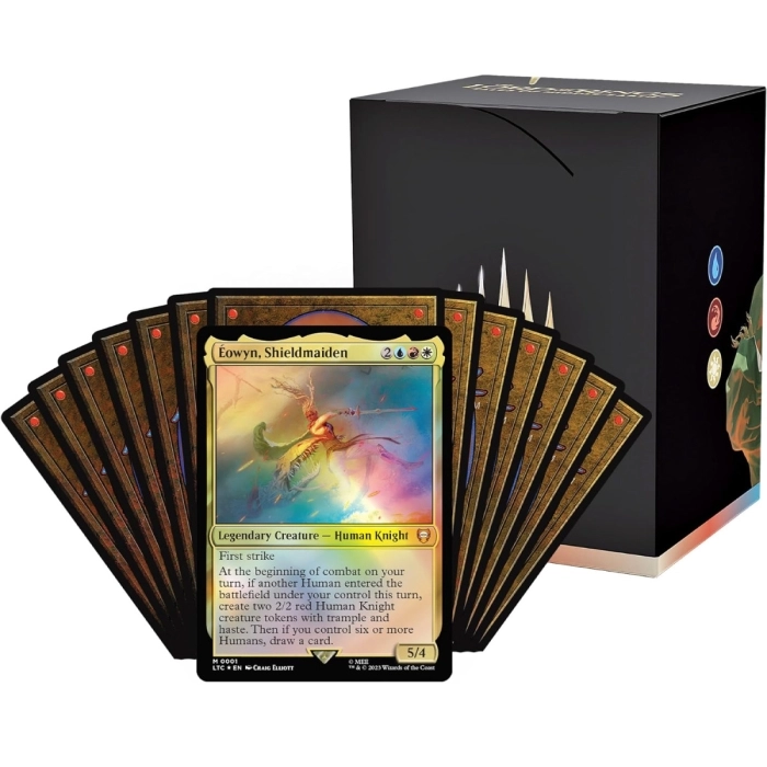 magic the gathering - universes beyond - the lord of the rings - tales of middle-earth - commander deck - riders of rohan (eng)