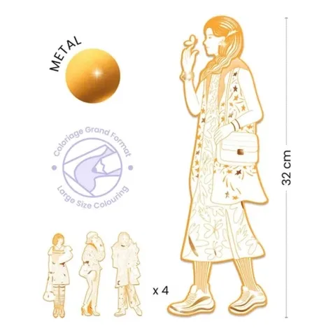 les demoiselles - scout e le sue amiche - disegni da colorare: 2