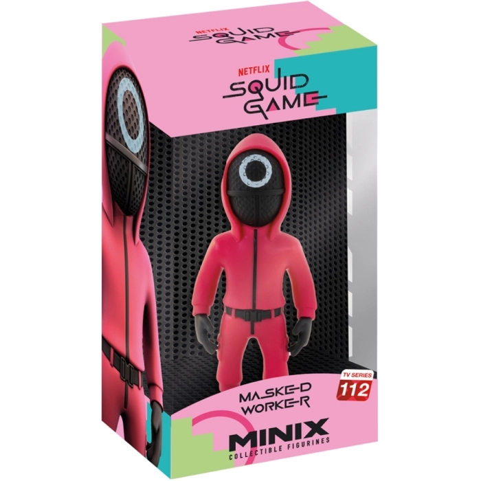 squid game - masked guard - tv series 112 - minix collectible figurines